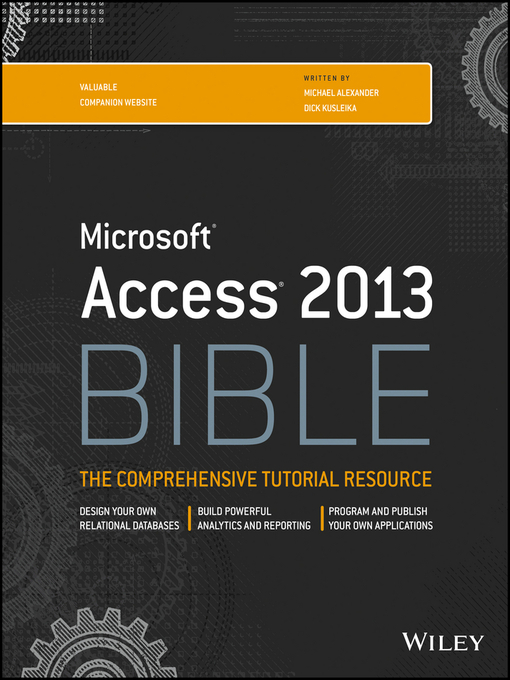 Title details for Access 2013 Bible by Michael Alexander - Wait list